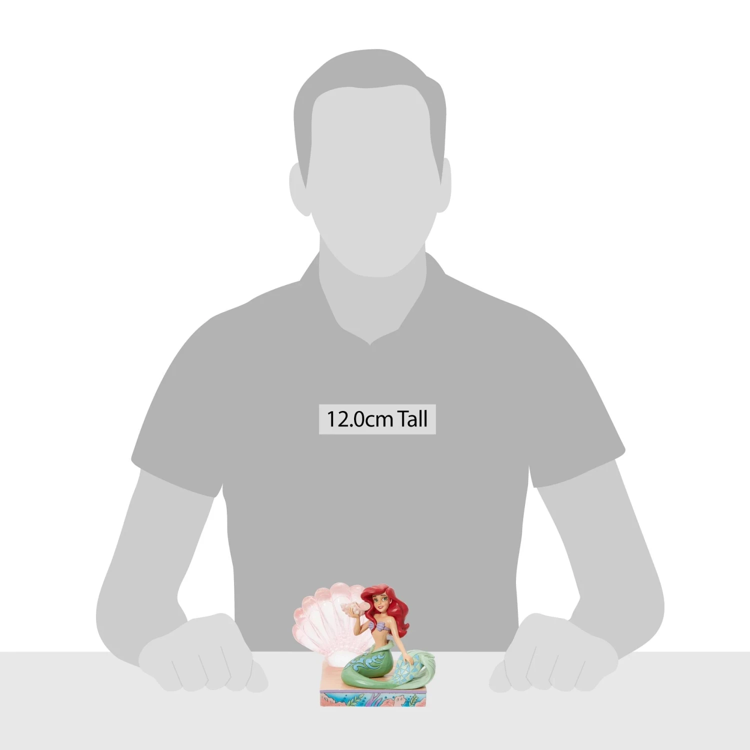 Enesco Gift Ariel Clear Resin Shell(Ariel Clear Resin Shell) 4 Enesco Gift Ariel Clear Resin Shell(Ariel Clear Resin Shell) - Image 4