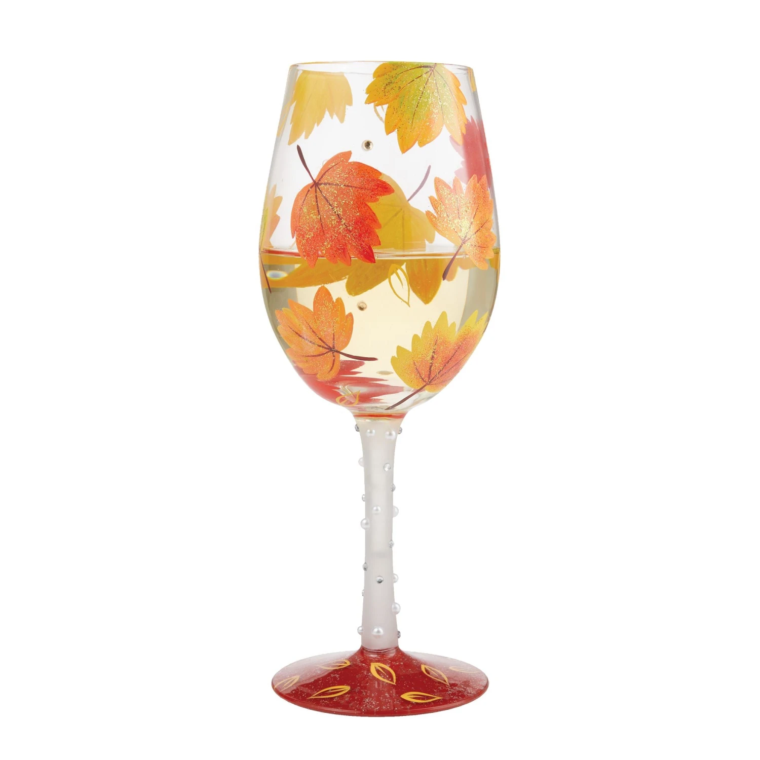 Enesco Gift Autumn Bliss Wine Glass(Autumn Bliss Wine Glass) 2 Enesco Gift Autumn Bliss Wine Glass(Autumn Bliss Wine Glass) - Image 2