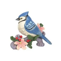 Enesco Gift Blue Jay With Flowers(Js Hwc Fig Blue Jay)