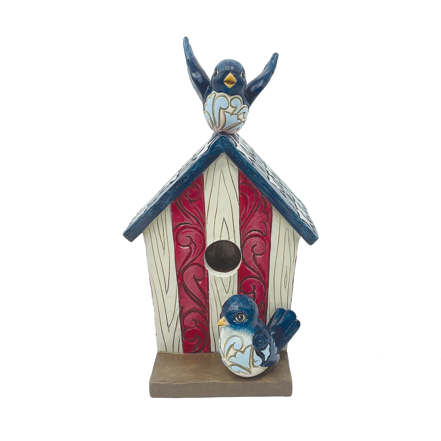 Enesco Gift Patriotic Decorative Birdhouse(Patriotic Decorative Birdhouse) 2 Enesco Gift Patriotic Decorative Birdhouse(Patriotic Decorative Birdhouse) - Image 2