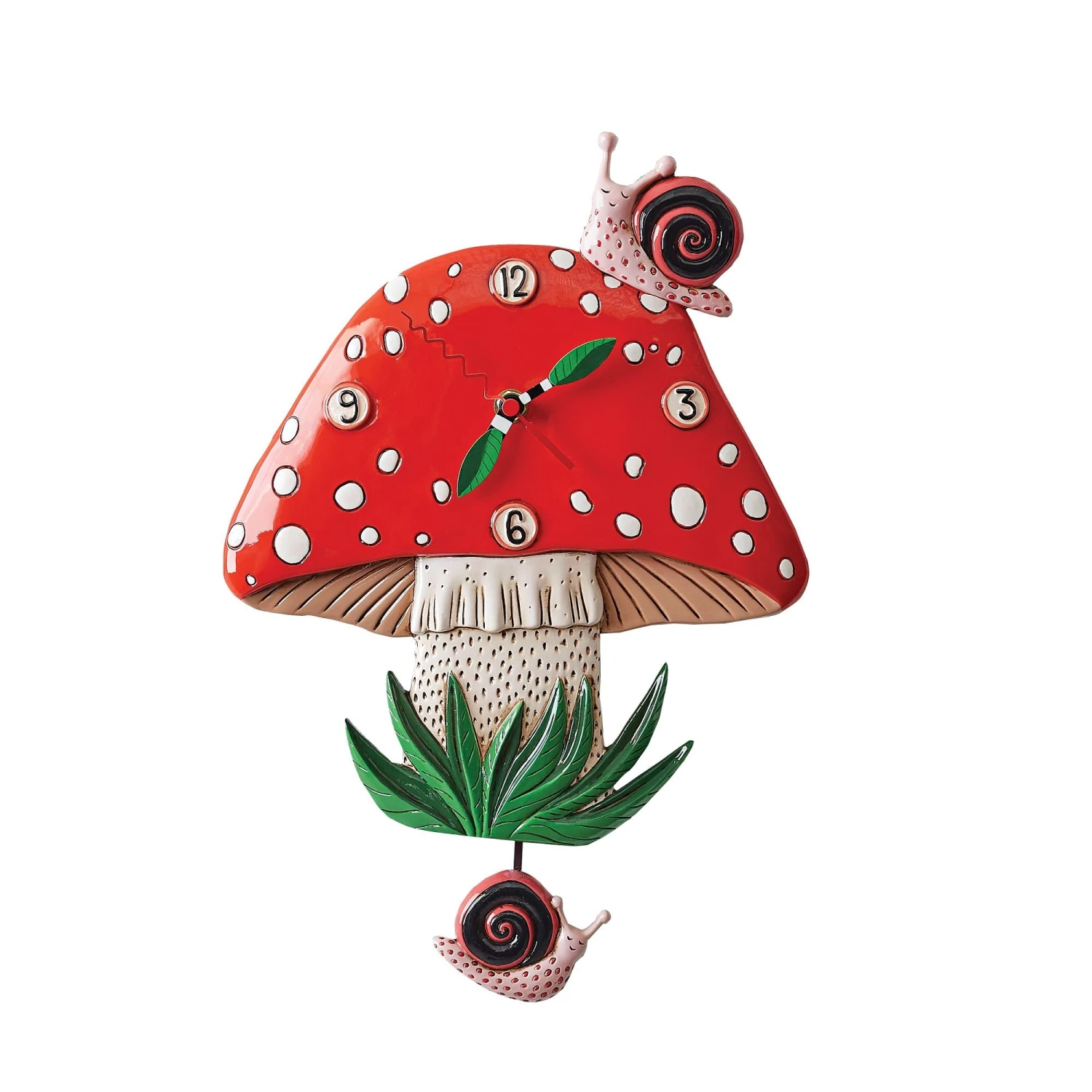 Enesco Gift Fun-Guy Mushroom Wall Clock(Fun Guy Mushroom Wall Clock) 1 Enesco Gift Fun-Guy Mushroom Wall Clock(Fun Guy Mushroom Wall Clock)