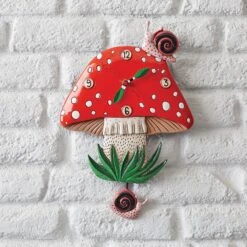 Enesco Gift Fun-Guy Mushroom Wall Clock(Fun Guy Mushroom Wall Clock) 5 Enesco Gift Fun-Guy Mushroom Wall Clock(Fun Guy Mushroom Wall Clock) -Enesco Gift 6012446 00
