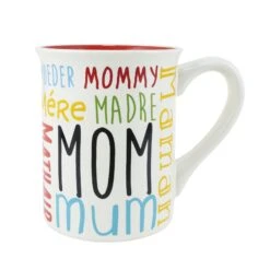 Enesco Gift MOM LANGUAGES MUG(Mom Languages Mug)