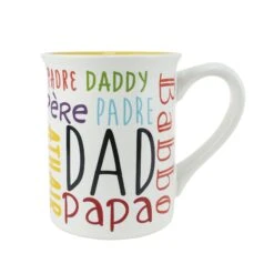 Enesco Gift DAD LANGUAGES MUG(Dad Languages Mug)