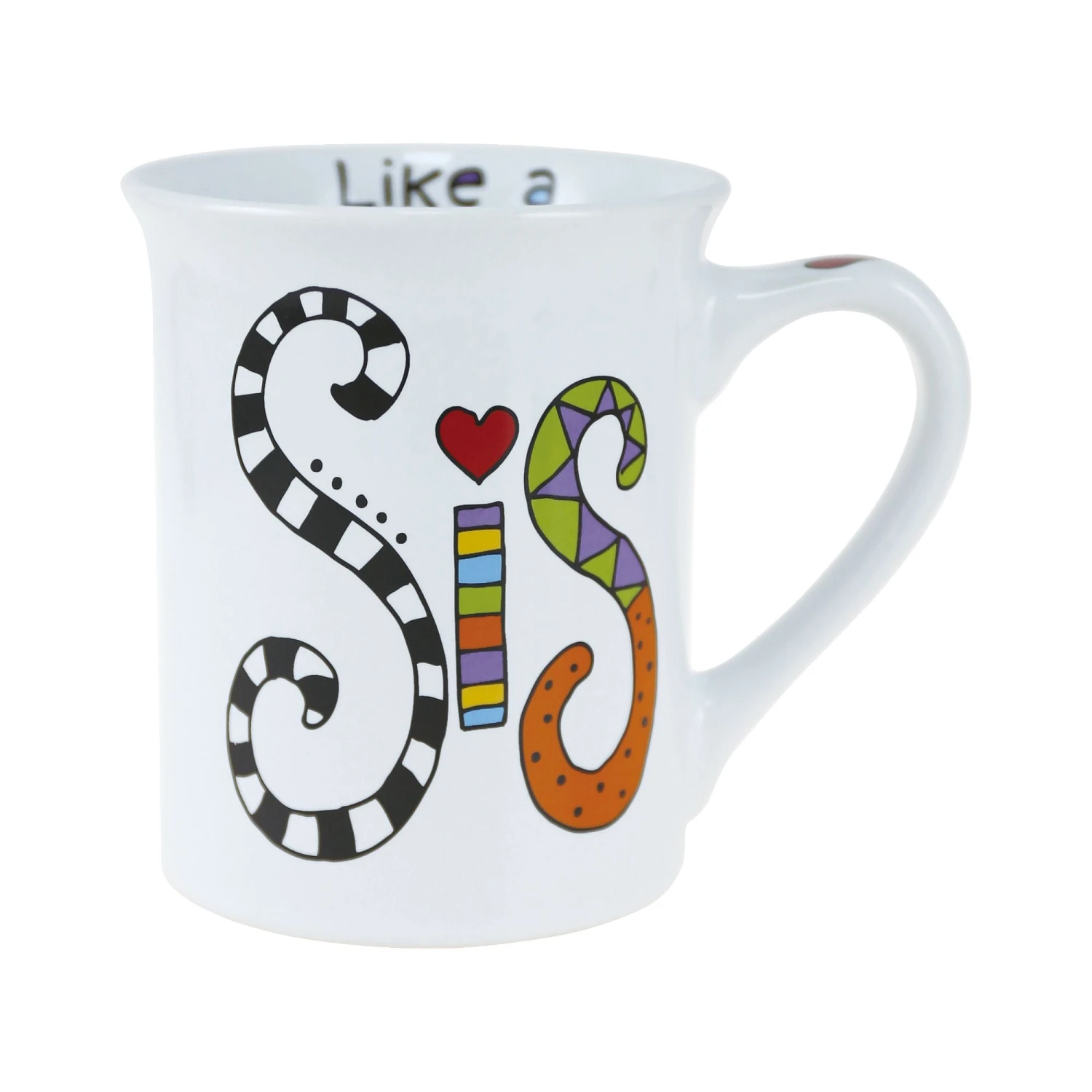 Enesco Gift Cuppa Doodles Like A Sis Mug(Cuppa Doodles Like A Sis Mug) 1 Enesco Gift Cuppa Doodles Like A Sis Mug(Cuppa Doodles Like A Sis Mug)