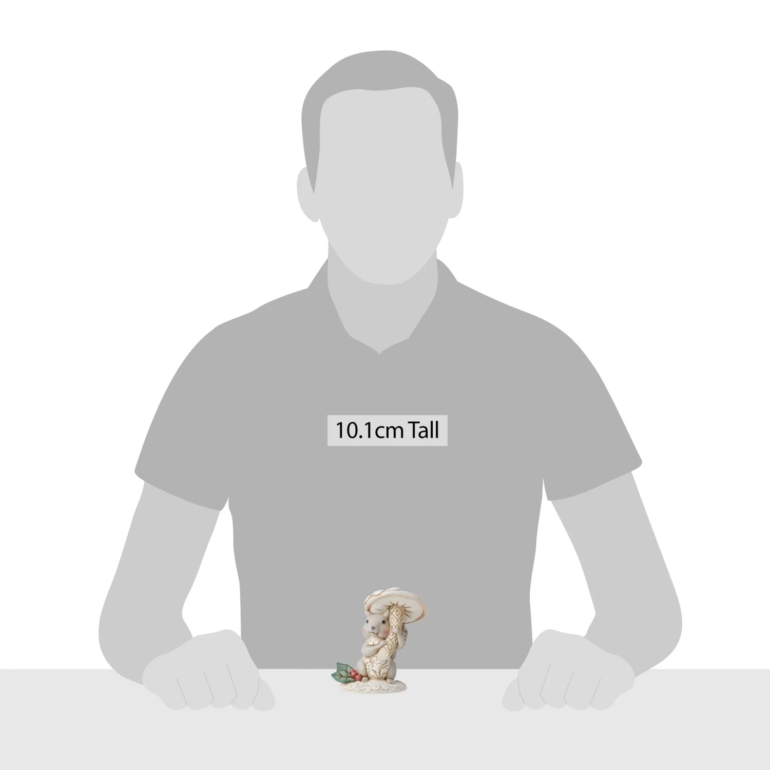 Enesco Gift Woodlnd Squirrel With Mushroom(Wdland Squirrel With Mushroom) 4 Enesco Gift Woodlnd Squirrel With Mushroom(Wdland Squirrel With Mushroom) - Image 4