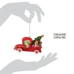 Enesco Gift Grinch In Red Truck Ornament(Grinch In Red Truck Ornament) -Enesco Gift 6012706 20
