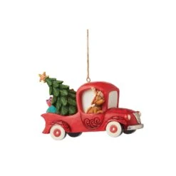 Enesco Gift Grinch In Red Truck Ornament(Grinch In Red Truck Ornament) -Enesco Gift 6012706 4
