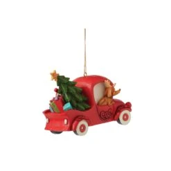 Enesco Gift Grinch In Red Truck Ornament(Grinch In Red Truck Ornament) -Enesco Gift 6012706 6