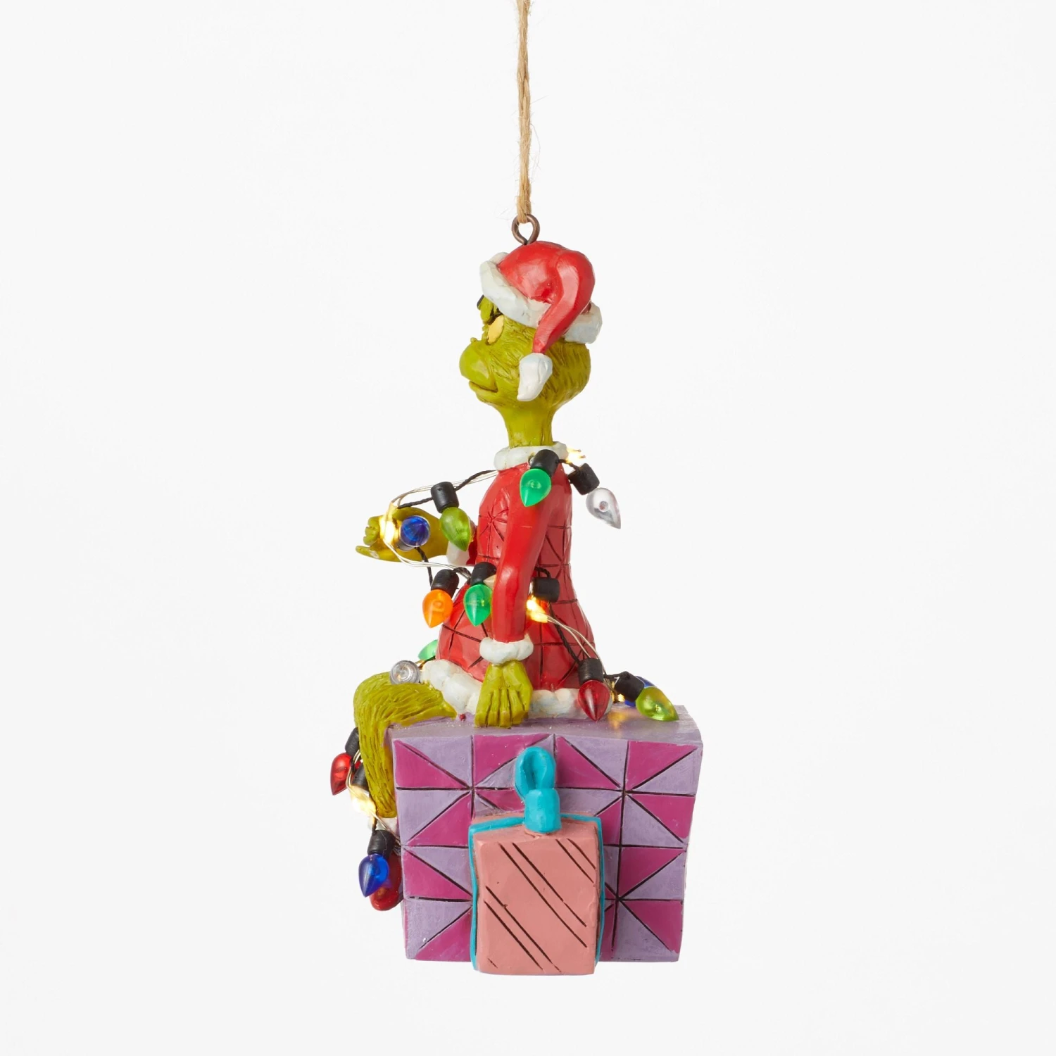 Enesco Gift Grinch On Present Ornament(Grinch On Present Ornament) 3 Enesco Gift Grinch On Present Ornament(Grinch On Present Ornament) - Image 3