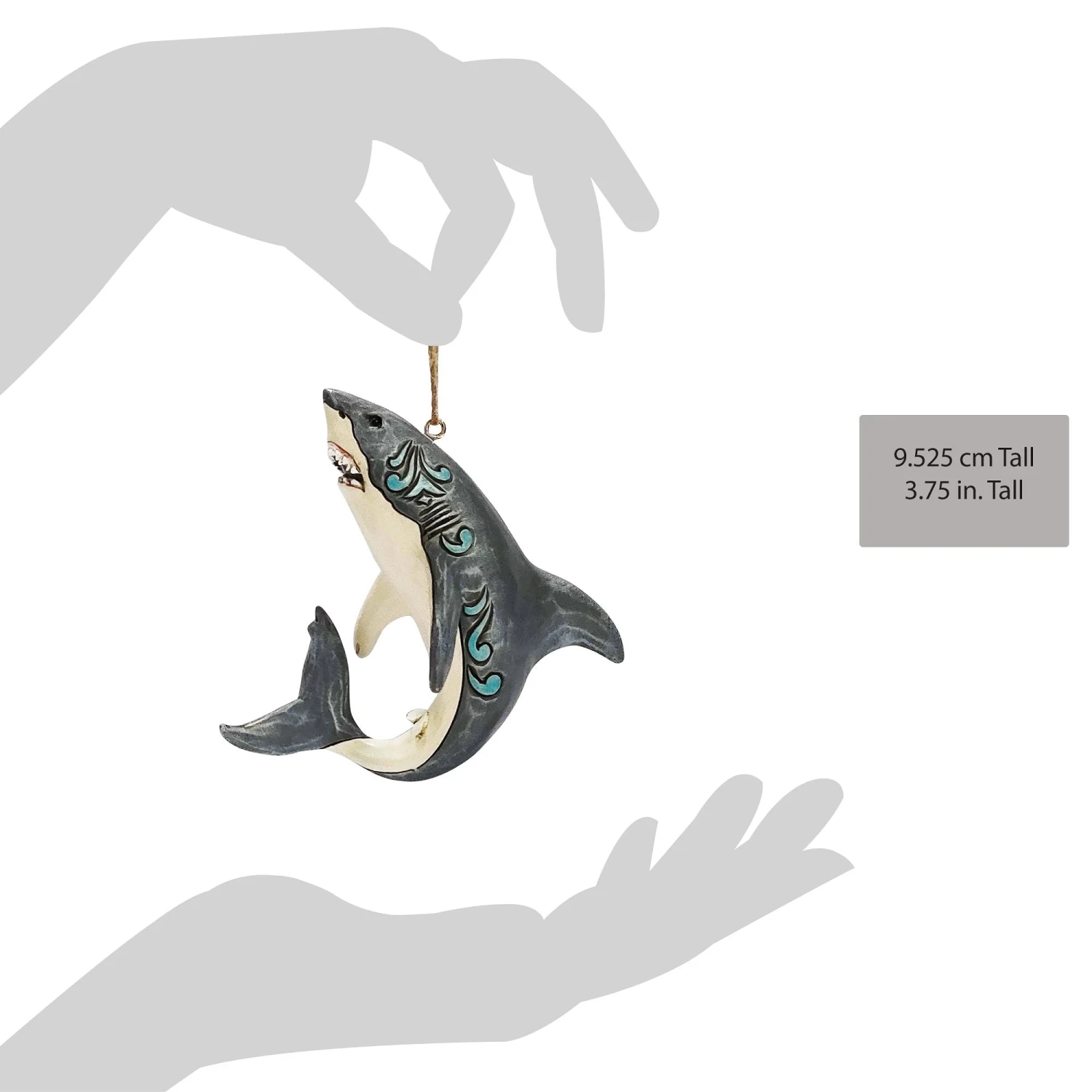 Enesco Gift Great White Shark Ornament(Great White Shark Ornament) 4 Enesco Gift Great White Shark Ornament(Great White Shark Ornament) - Image 4