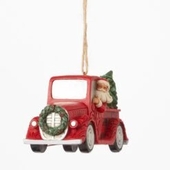 Enesco Gift HG Santa Plaid Red Truck Orn(Hg Santa Plaid Red Truck Orn) 7 Enesco Gift HG Santa Plaid Red Truck Orn(Hg Santa Plaid Red Truck Orn) -Enesco Gift 6012872 2