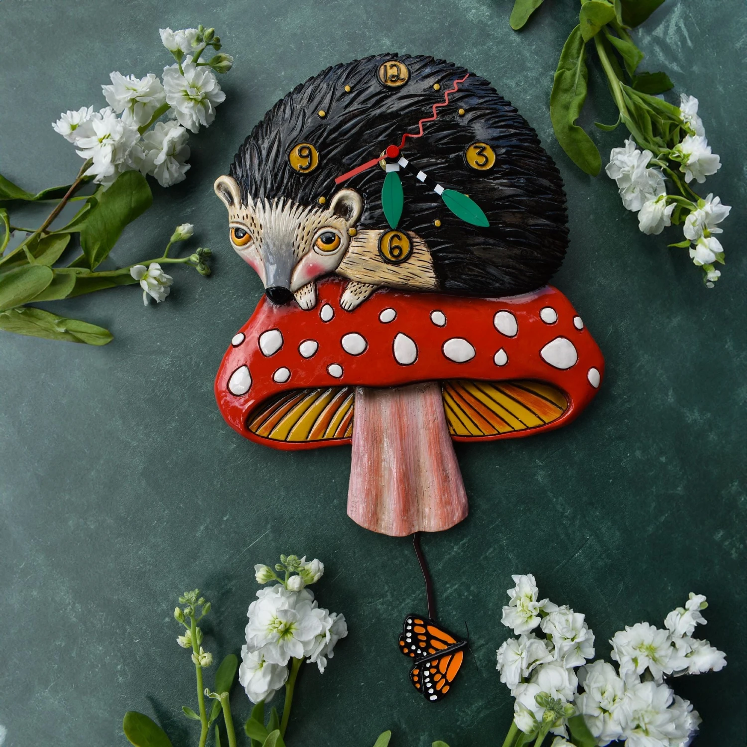 Enesco Gift Hank The Hedgehog Wall Clock(Hank The Hedgehog Wall Clock) 3 Enesco Gift Hank The Hedgehog Wall Clock(Hank The Hedgehog Wall Clock) - Image 3