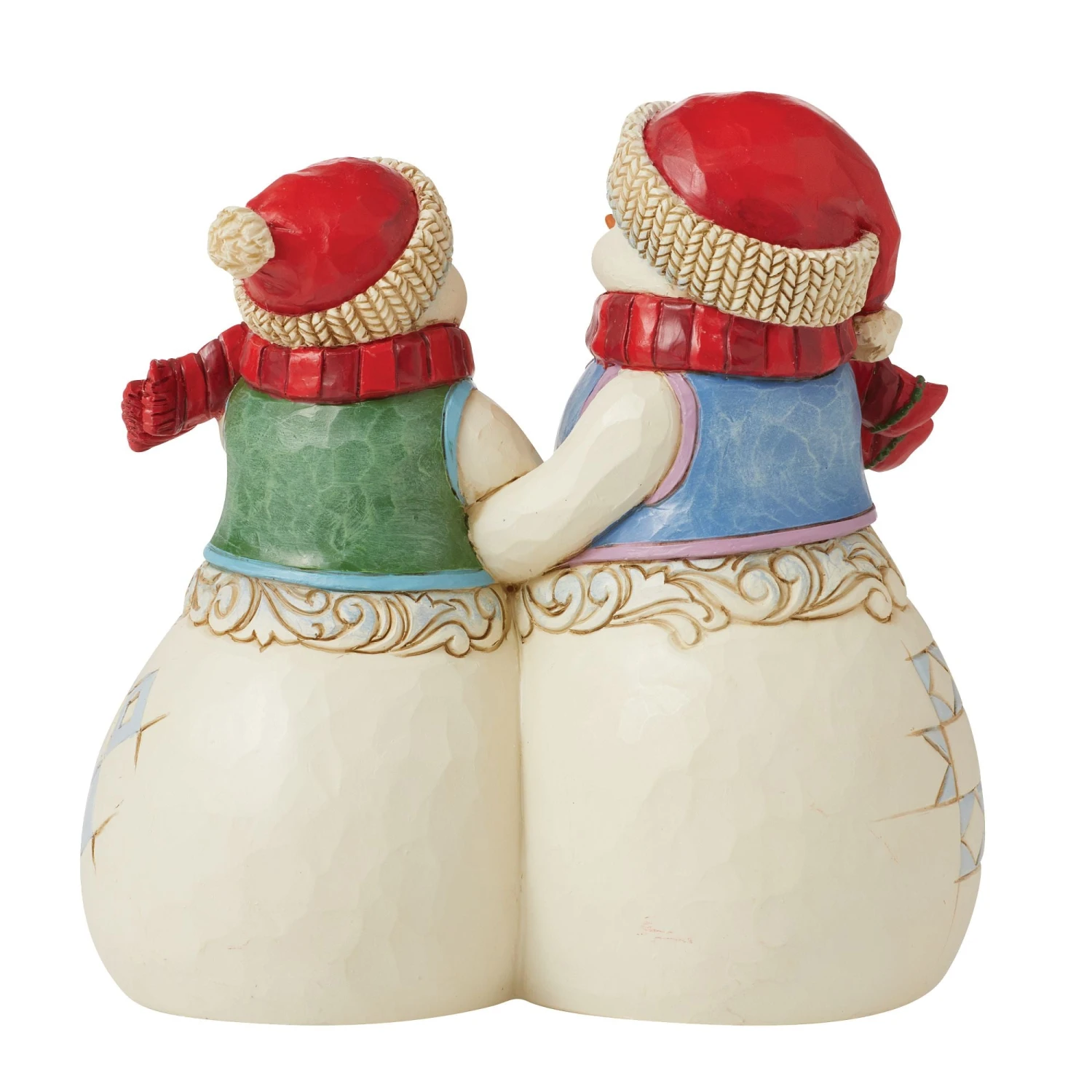 Enesco Gift Snow Couple With Puppy Fig(Snow Couple With Puppy Fig 1) 2 Enesco Gift Snow Couple With Puppy Fig(Snow Couple With Puppy Fig 1) - Image 2