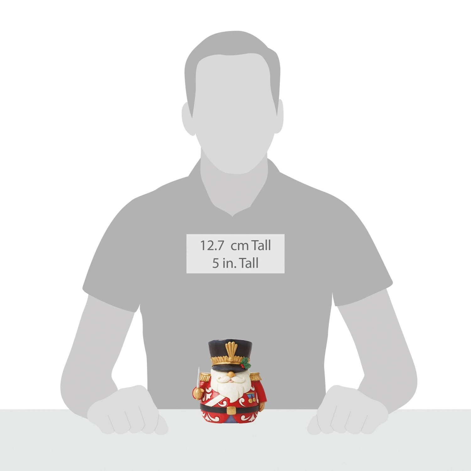 Enesco Gift Toy Soldier Gnome Figurine(Toy Soldier Gnome Figurine) 4 Enesco Gift Toy Soldier Gnome Figurine(Toy Soldier Gnome Figurine) - Image 4