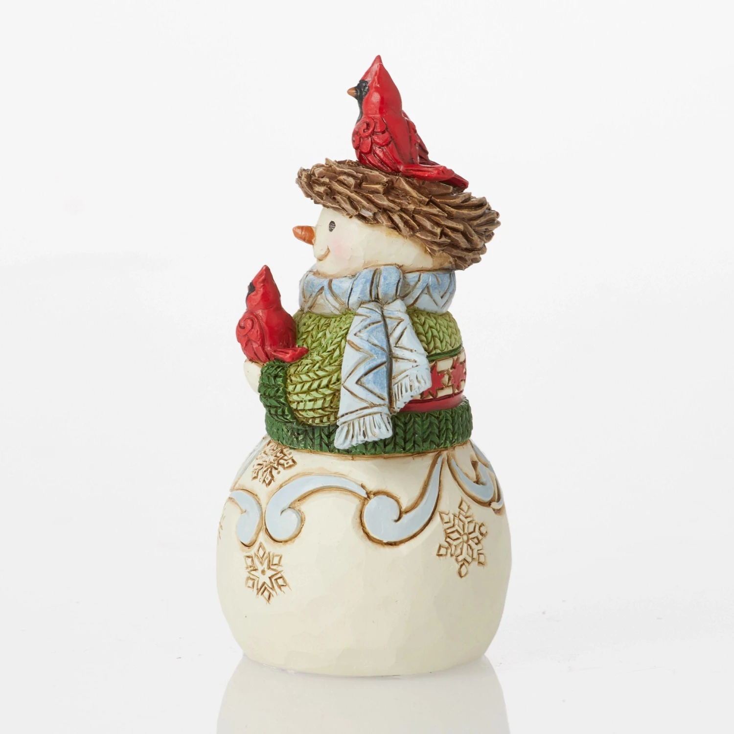 Enesco Gift Mini Snowman With Nest On Head(Mini Snowman With Nest On Head) 3 Enesco Gift Mini Snowman With Nest On Head(Mini Snowman With Nest On Head) - Image 3