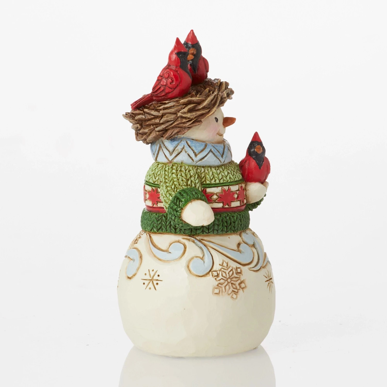 Enesco Gift Mini Snowman With Nest On Head(Mini Snowman With Nest On Head) 4 Enesco Gift Mini Snowman With Nest On Head(Mini Snowman With Nest On Head) - Image 4