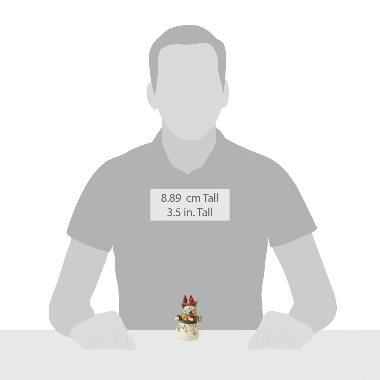 Enesco Gift Mini Snowman With Nest On Head(Mini Snowman With Nest On Head) 5 Enesco Gift Mini Snowman With Nest On Head(Mini Snowman With Nest On Head) - Image 5