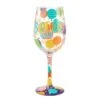 Enesco Gift Birthday Girl Wine Glass(Birthday Girl Wine Glass)