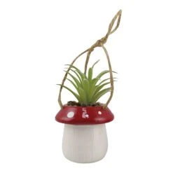 Enesco Gift Mushroom Hangng Planter Plant(Mushroom Hangng Planter Plant)