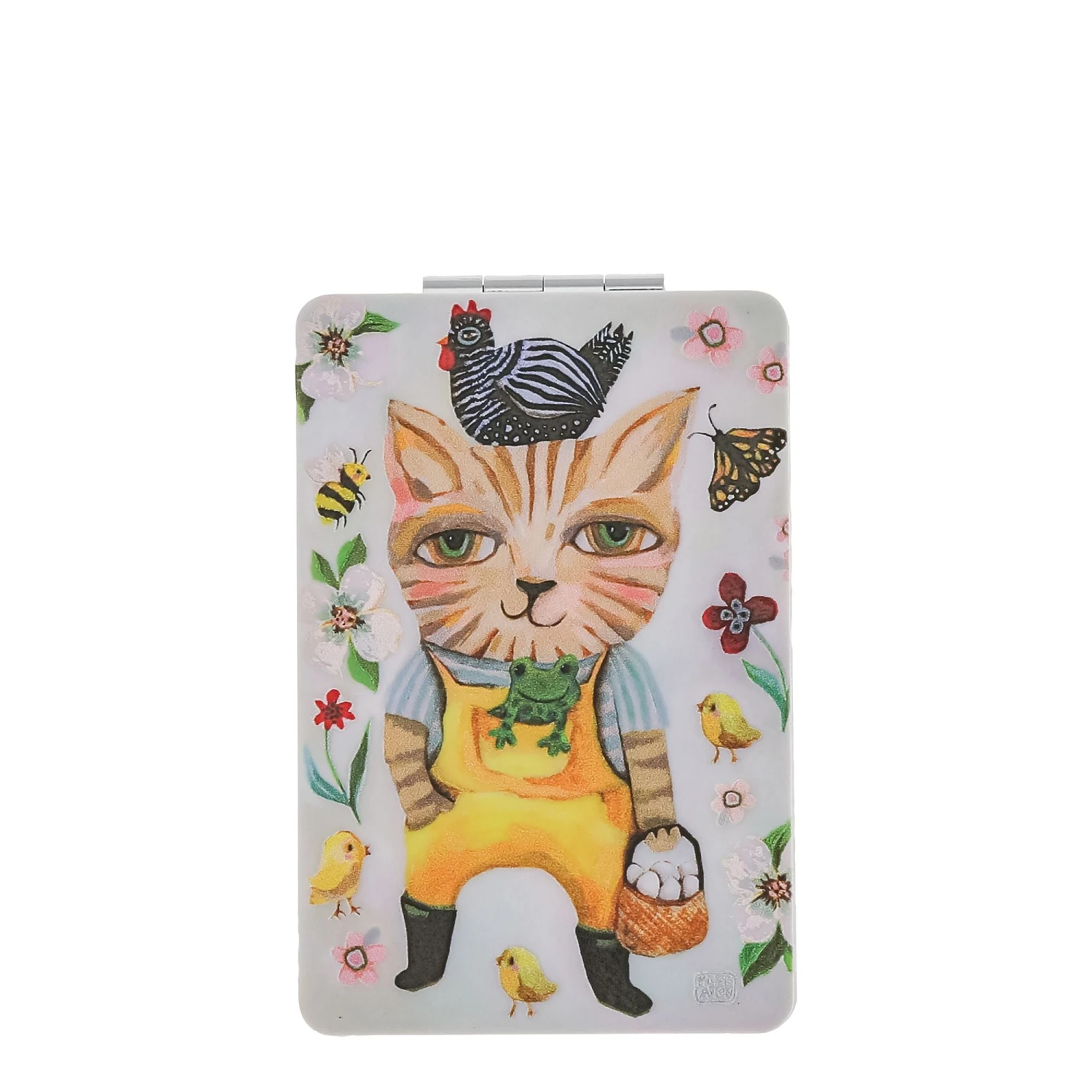 Enesco Gift Country Cat Compact Mirror(Country Cat Compact Mirror) 1 Enesco Gift Country Cat Compact Mirror(Country Cat Compact Mirror)