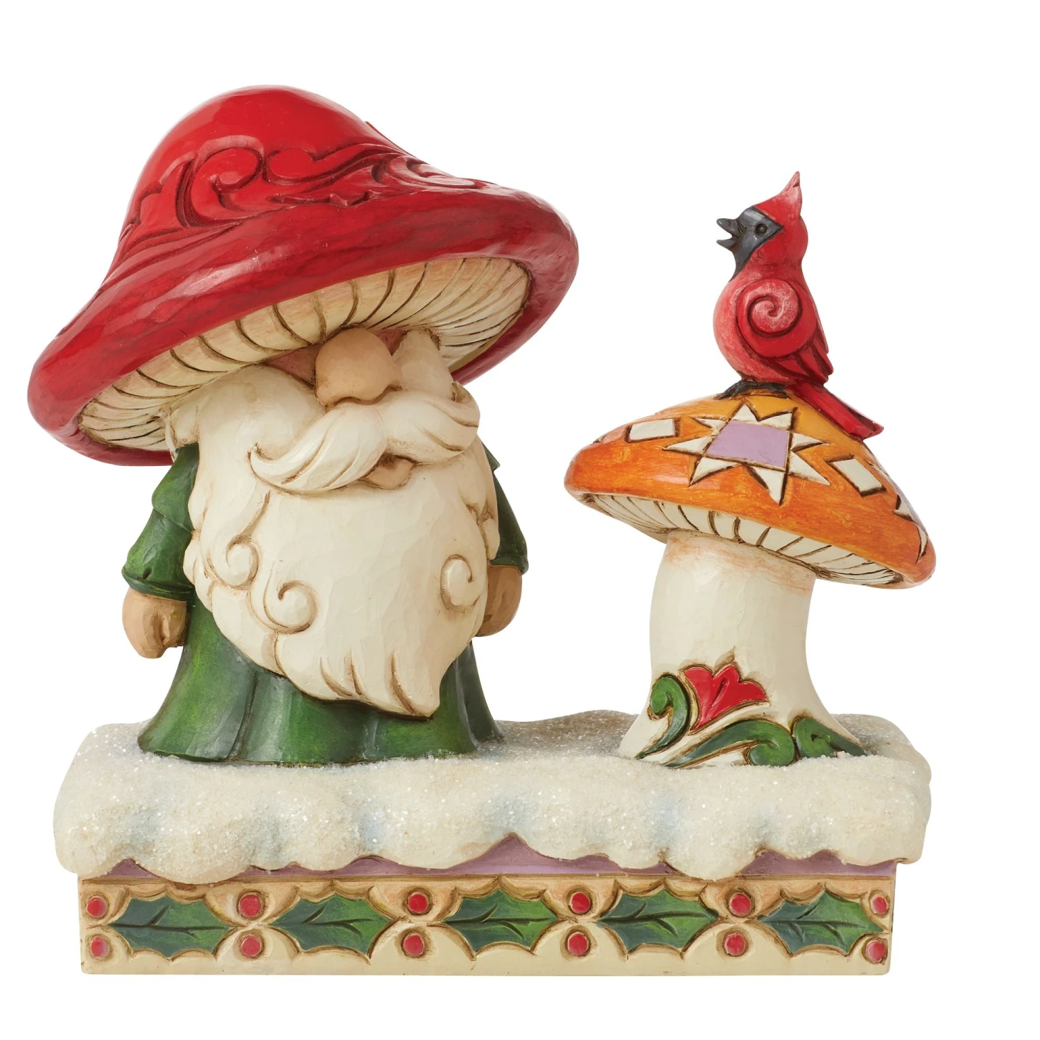 Enesco Gift Santa By Mushroom And Bird(Santa By Mushroom And Bird) 1 Enesco Gift Santa By Mushroom And Bird(Santa By Mushroom And Bird)