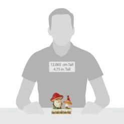 Enesco Gift Santa By Mushroom And Bird(Santa By Mushroom And Bird) 5 Enesco Gift Santa By Mushroom And Bird(Santa By Mushroom And Bird) -Enesco Gift 6013747 20