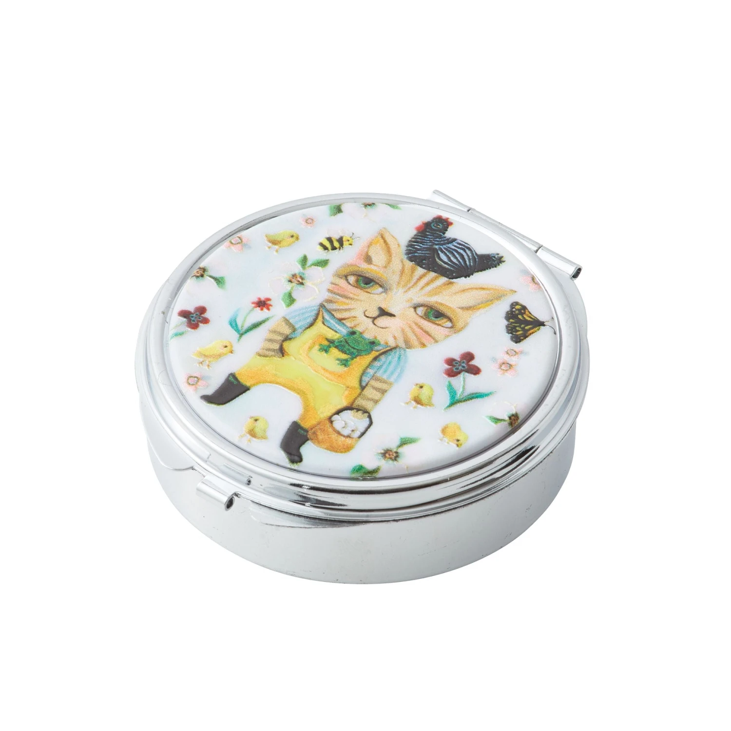 Enesco Gift Country Cat Pill Box(Country Cat Pill Box) 2 Enesco Gift Country Cat Pill Box(Country Cat Pill Box) - Image 2