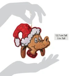 Enesco Gift Felt Max In Santa Hat Ornament(Felt Max In Santa Hat Ornament) 8 Enesco Gift Felt Max In Santa Hat Ornament(Felt Max In Santa Hat Ornament) -Enesco Gift 6014115 20