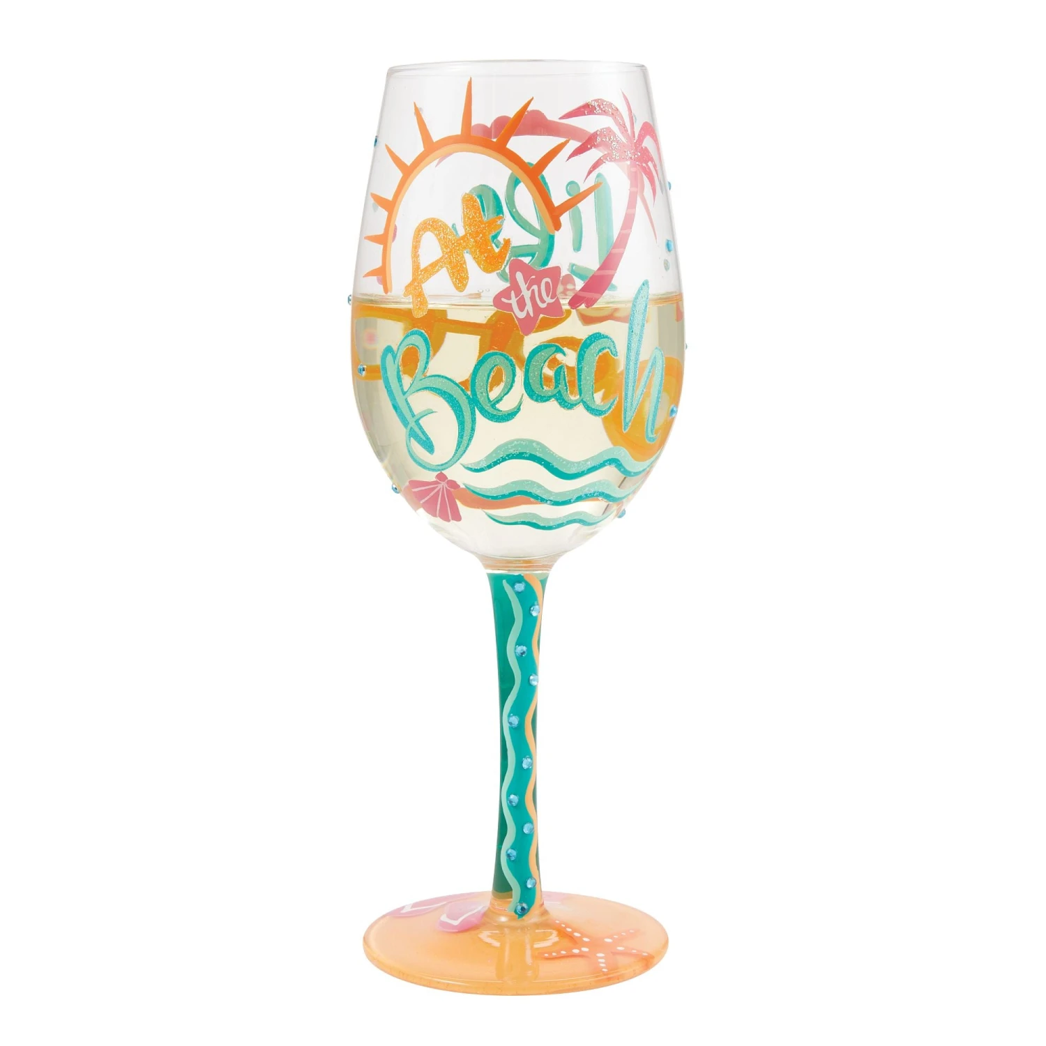 Enesco Gift Life At TheBeach Wine Glass(Life At The Beach Wine Glass) 8 Enesco Gift Life At TheBeach Wine Glass(Life At The Beach Wine Glass) - Image 8