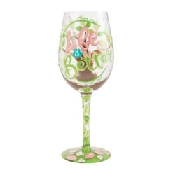 Enesco Gift Life With Family Wine Glass(Life With Family Wine Glass)