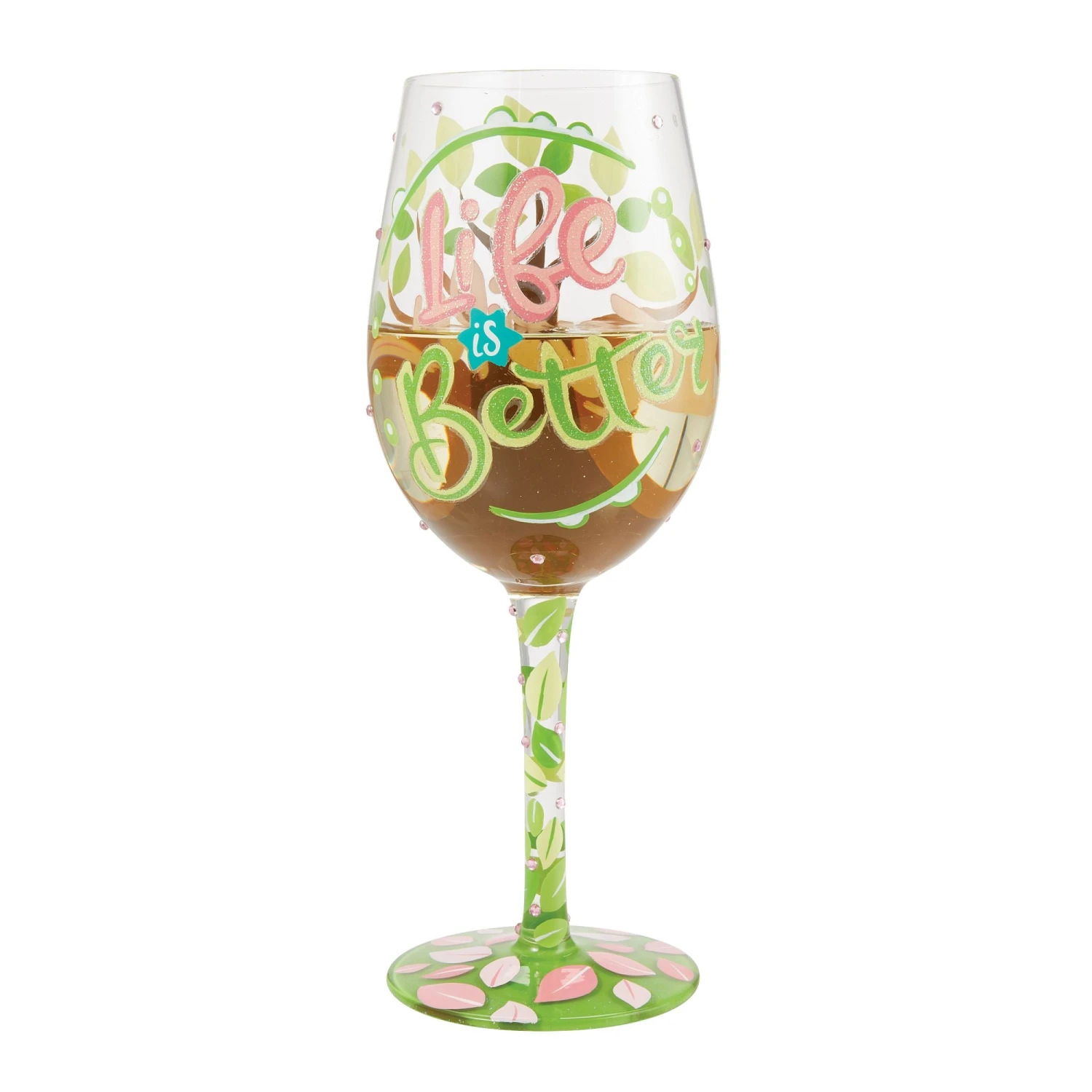 Enesco Gift Life With Family Wine Glass(Life With Family Wine Glass) 2 Enesco Gift Life With Family Wine Glass(Life With Family Wine Glass) - Image 2