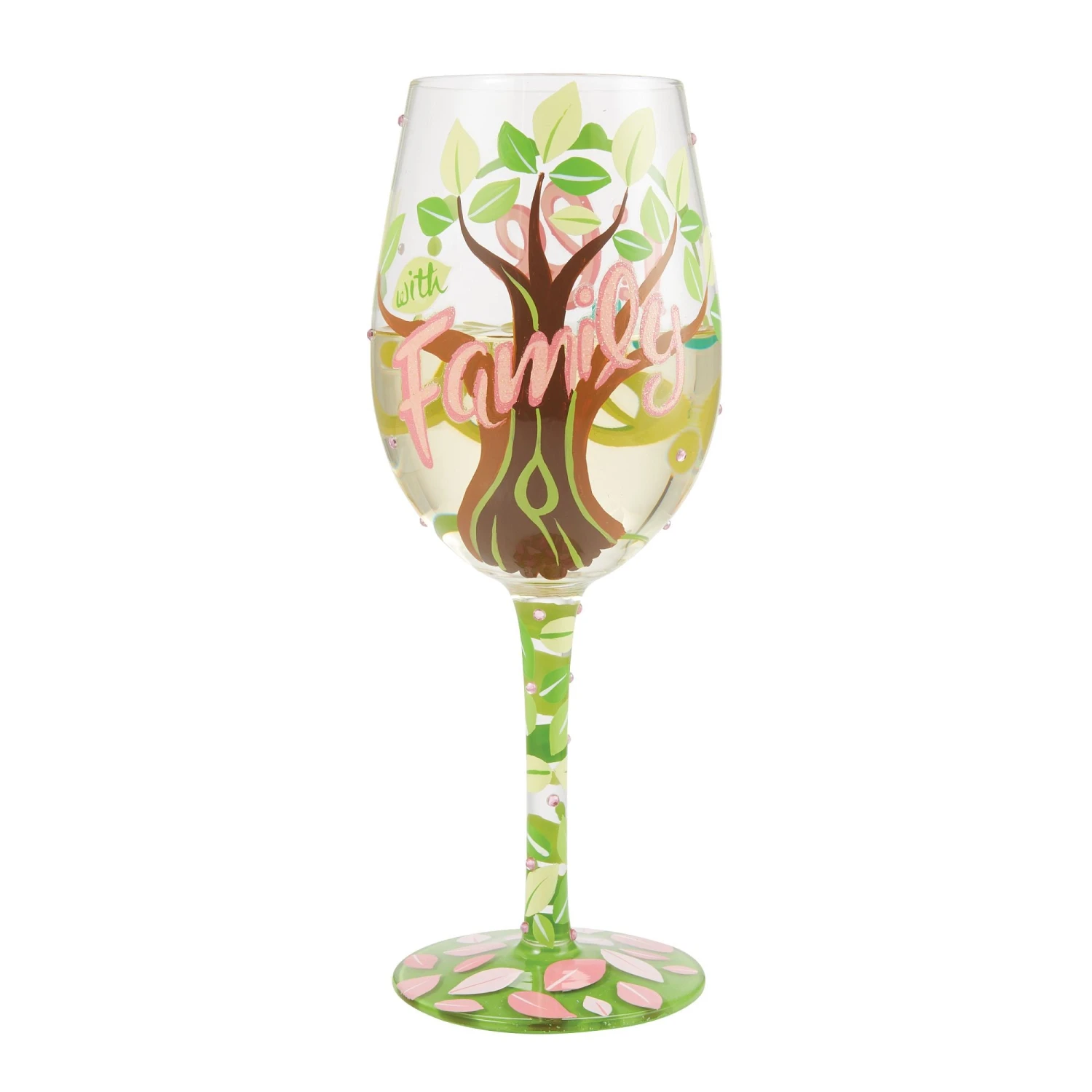 Enesco Gift Life With Family Wine Glass(Life With Family Wine Glass) 5 Enesco Gift Life With Family Wine Glass(Life With Family Wine Glass) - Image 5