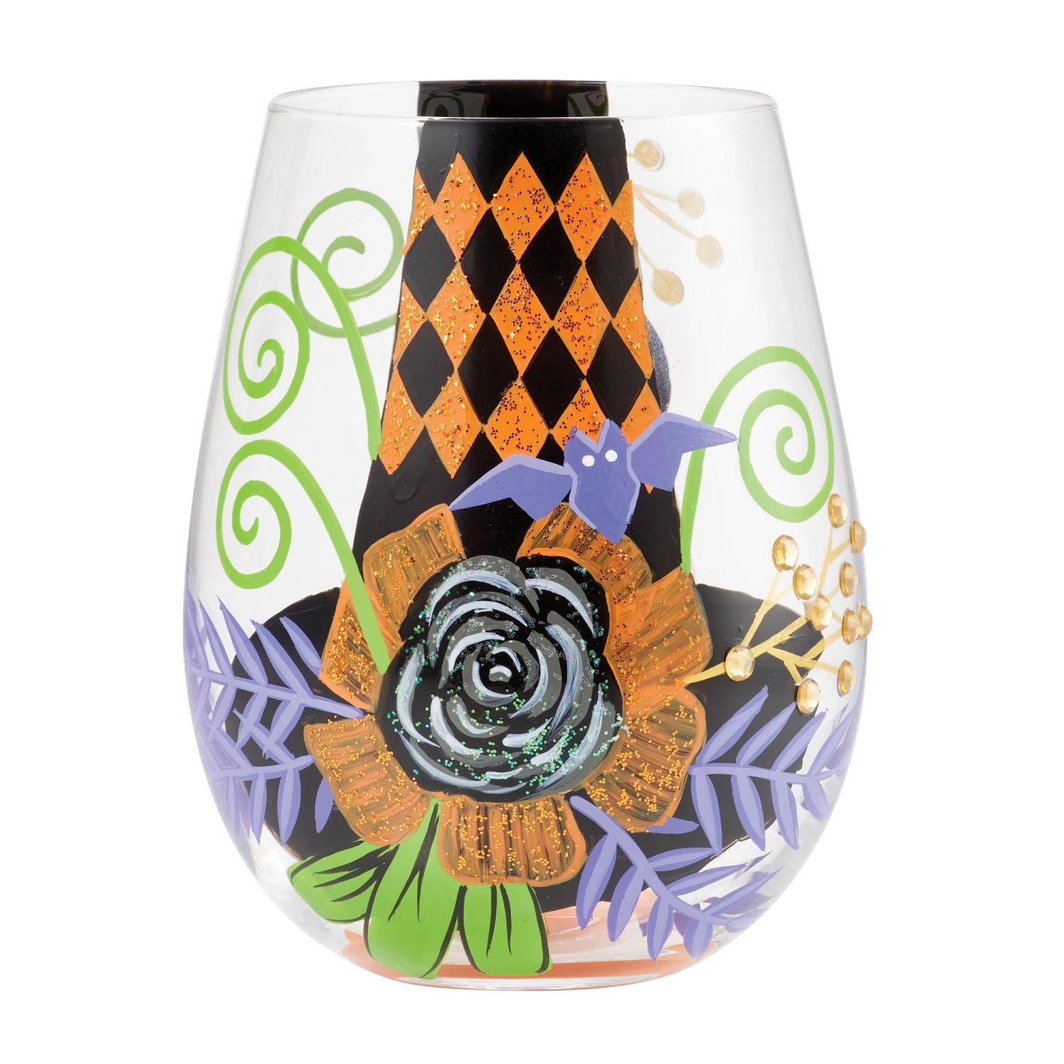 Enesco Gift My Fancy Witch Hat Stemless(My Fancy Witch Hat Stemless) 1 Enesco Gift My Fancy Witch Hat Stemless(My Fancy Witch Hat Stemless)