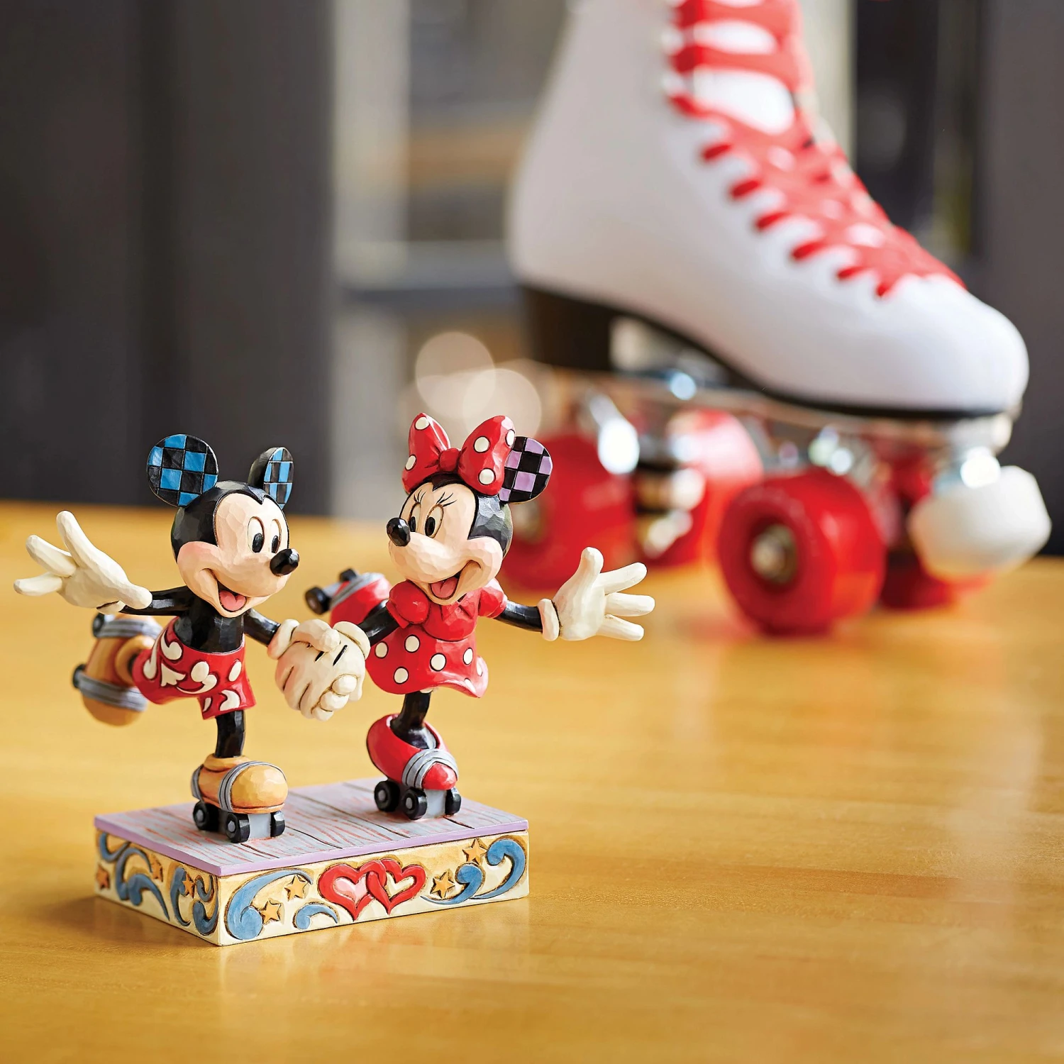 Enesco Gift Mickey & Minnie Roller Skating(Mickey Minnie Roller Skating) 2 Enesco Gift Mickey & Minnie Roller Skating(Mickey Minnie Roller Skating) - Image 2