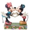 Enesco Gift Mickey & Minnie W/ Heart Hands(Mickey Minnie W Heart Hands)