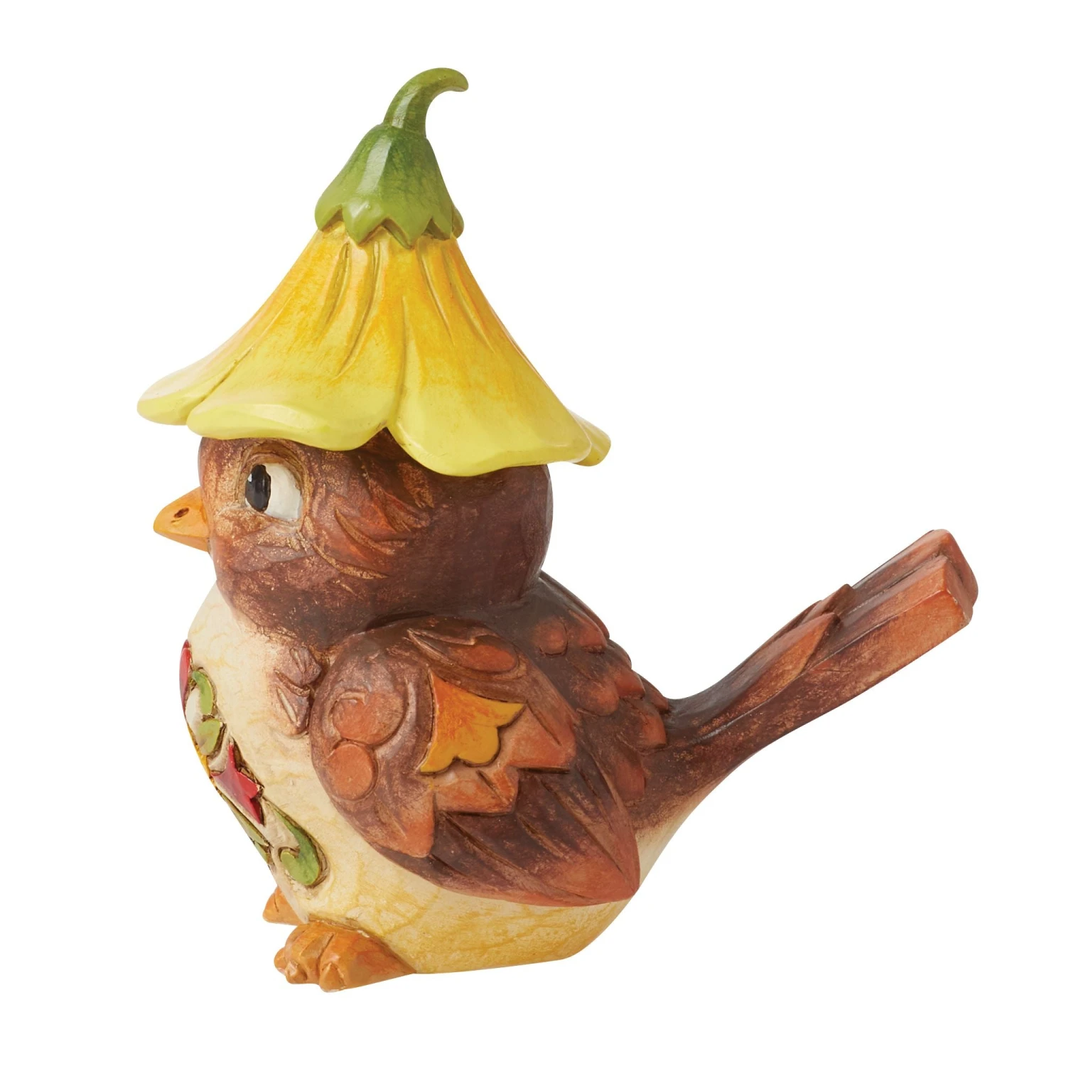 Enesco Gift Bird With Flower Hat Figurine(Bird With Flower Hat Figurine) 2 Enesco Gift Bird With Flower Hat Figurine(Bird With Flower Hat Figurine) - Image 2