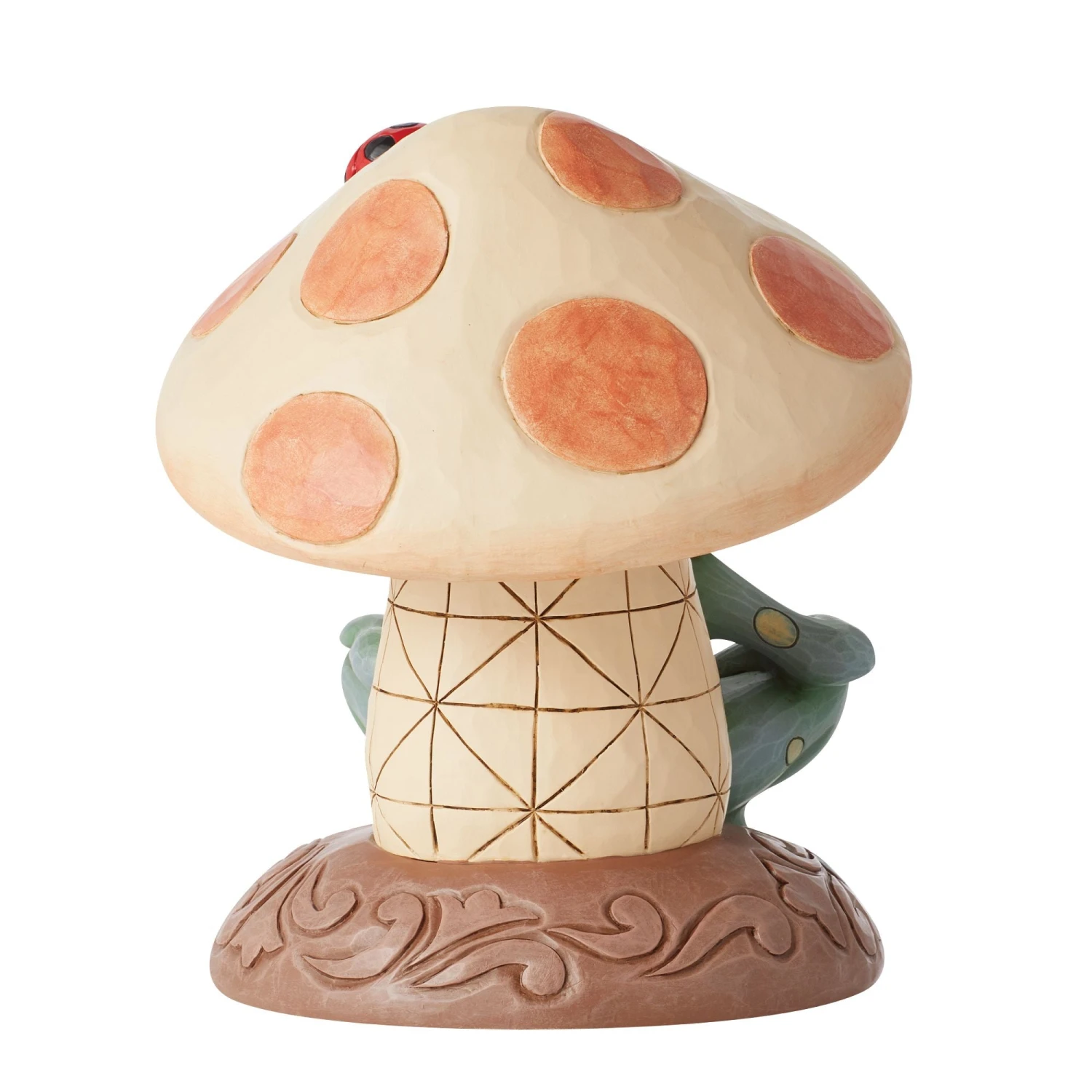 Enesco Gift Frog Leaning On Mushroom Fig(Frog Leaning On Mushroom Fig) 3 Enesco Gift Frog Leaning On Mushroom Fig(Frog Leaning On Mushroom Fig) - Image 3