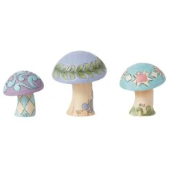 Enesco Gift Mushrooms Set Of 3 Figurines(Mushrooms Set Of 3 Figurines) -Enesco Gift 6014430 2