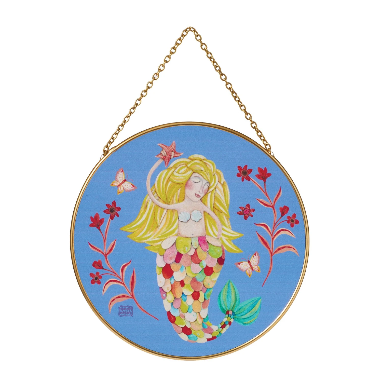 Enesco Gift Mermaid Suncatcher(Allend Mermaid Suncatcher) 1 Enesco Gift Mermaid Suncatcher(Allend Mermaid Suncatcher)