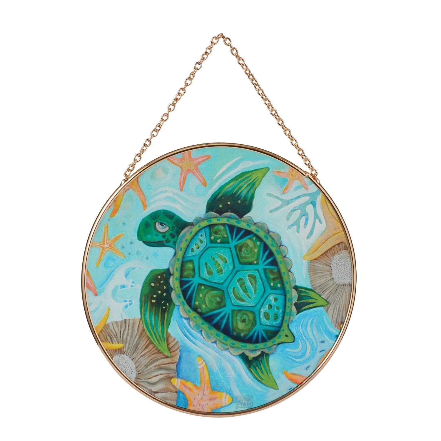 Enesco Gift Sup Dude Turtle Suncatcher(Sup Dude Turtle Suncatcher) 1 Enesco Gift Sup Dude Turtle Suncatcher(Sup Dude Turtle Suncatcher)