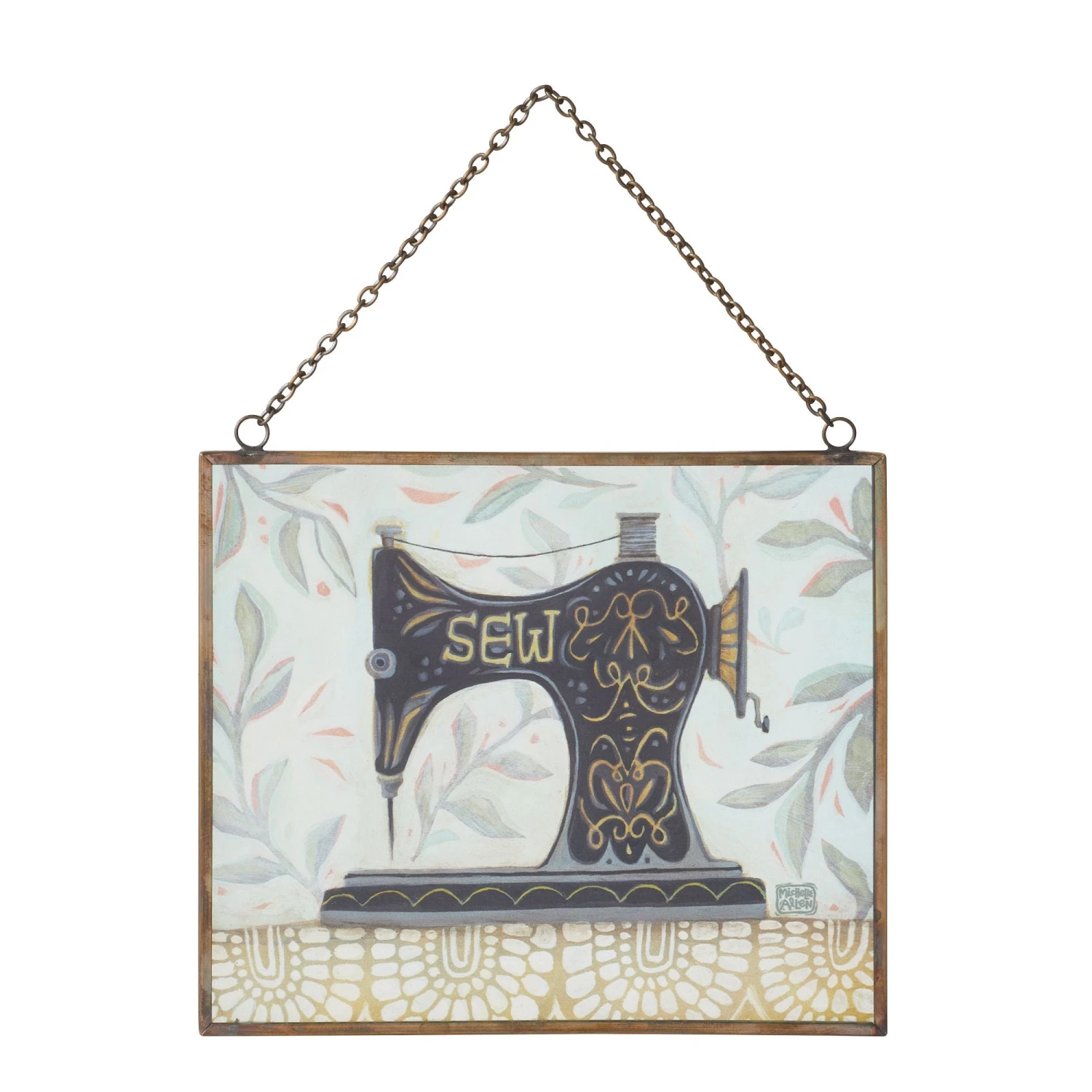 Enesco Gift Vintage Stitch Suncatcher(Vintage Stitch Suncatcher) 1 Enesco Gift Vintage Stitch Suncatcher(Vintage Stitch Suncatcher)