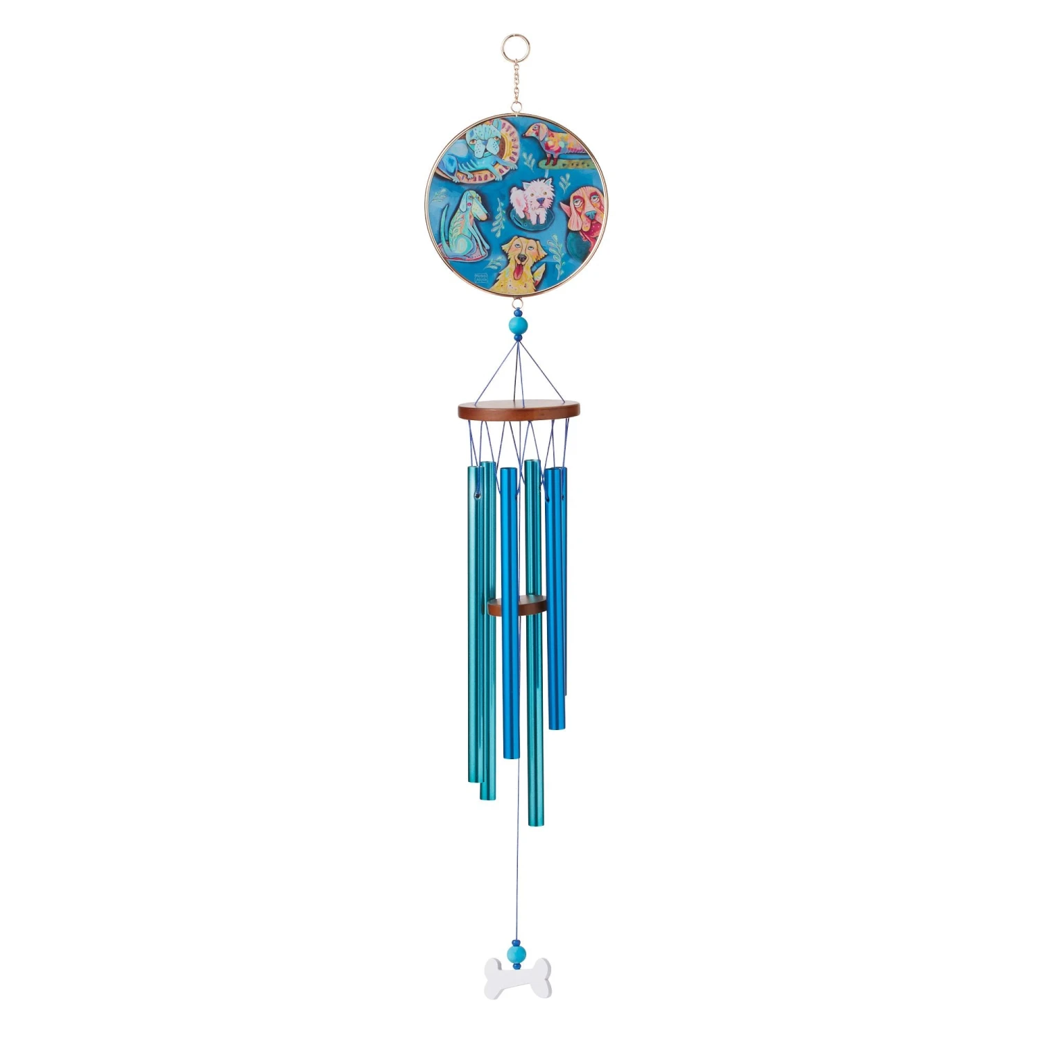 Enesco Gift Dog Park Wind Chime(Dog Park Windchimes) 1 Enesco Gift Dog Park Wind Chime(Dog Park Windchimes)