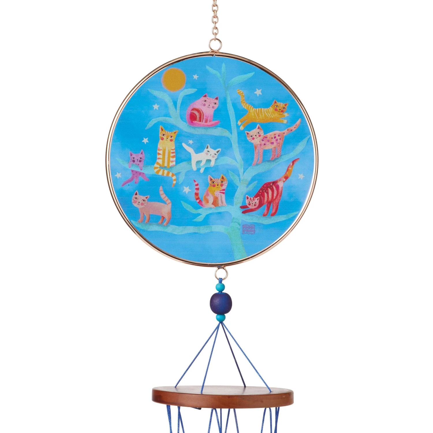 Enesco Gift Crazy Cats Wind Chime(Crazy Cat Windchimes) 2 Enesco Gift Crazy Cats Wind Chime(Crazy Cat Windchimes) - Image 2