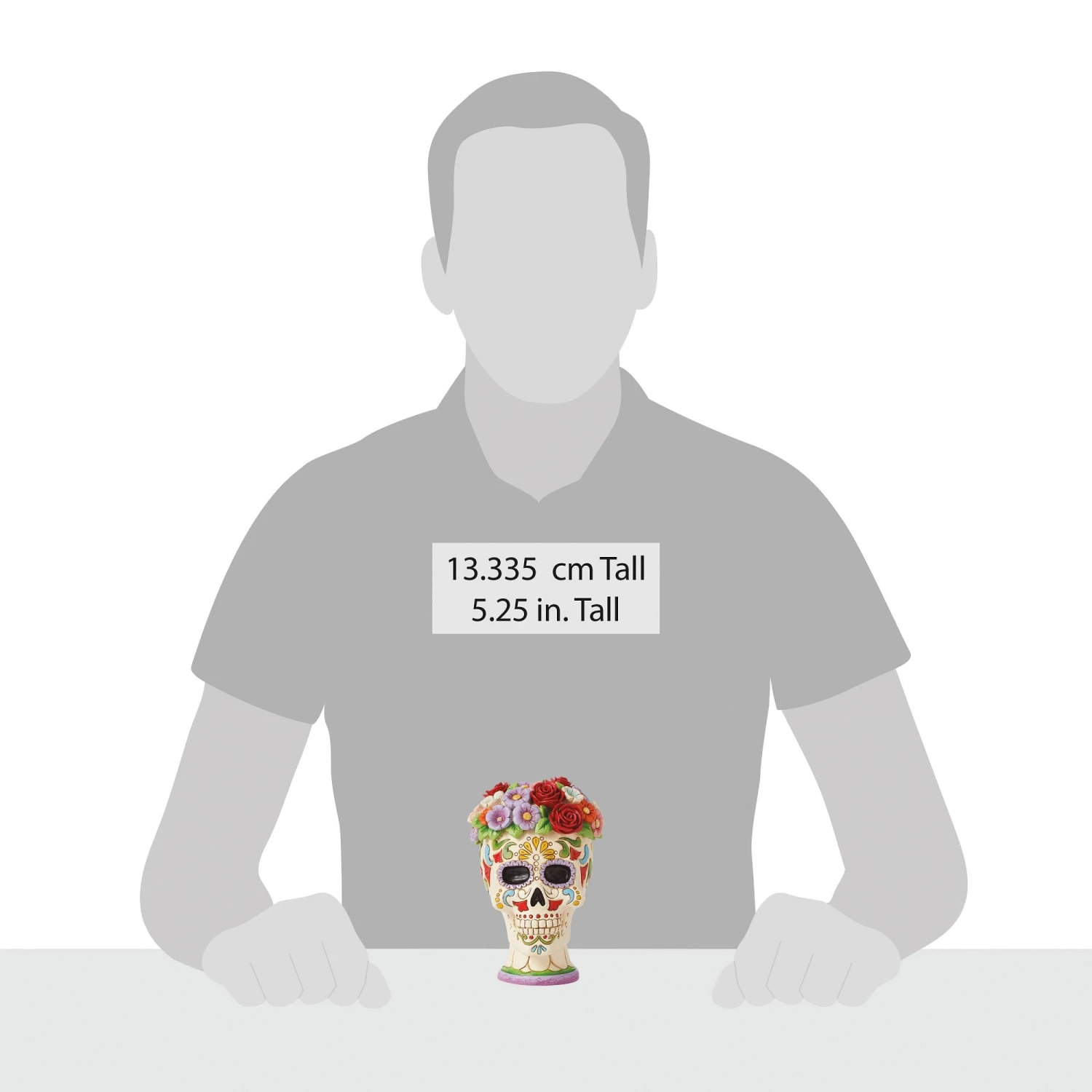 Enesco Gift Day Of Dead Skull Halo Fig(Day Of Dead Skull Halo Fig) 4 Enesco Gift Day Of Dead Skull Halo Fig(Day Of Dead Skull Halo Fig) - Image 4