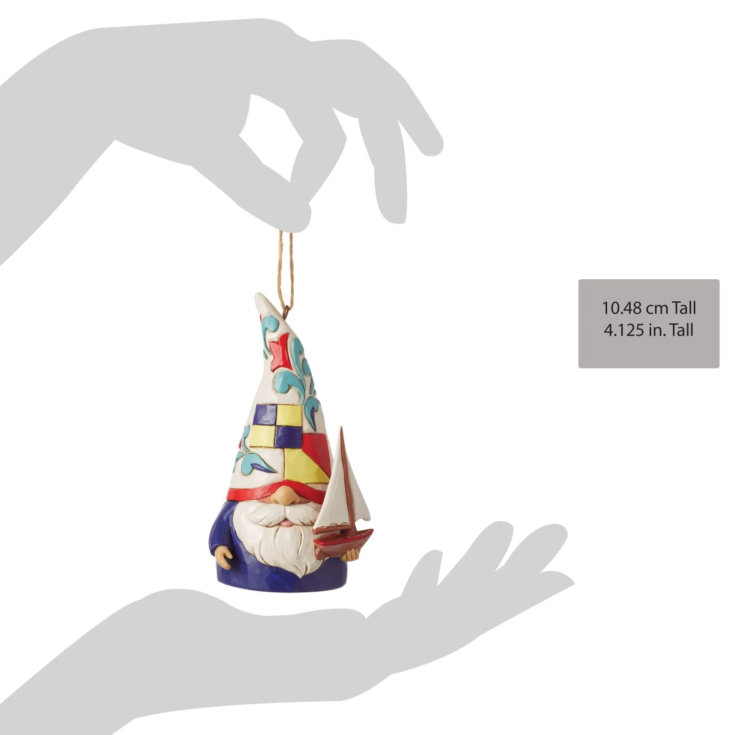 Enesco Gift Gnome Sailboat Ornament(Gnome Sailboat Ornament) 4 Enesco Gift Gnome Sailboat Ornament(Gnome Sailboat Ornament) - Image 4