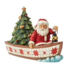 Enesco Gift Santa In Boat With Tree Fig(Santa In Boat With Tree Fig) 9 Enesco Gift Santa In Boat With Tree Fig(Santa In Boat With Tree Fig) -Enesco Gift 6014504 2