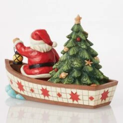 Enesco Gift Santa In Boat With Tree Fig(Santa In Boat With Tree Fig) 12 Enesco Gift Santa In Boat With Tree Fig(Santa In Boat With Tree Fig) -Enesco Gift 6014504 4
