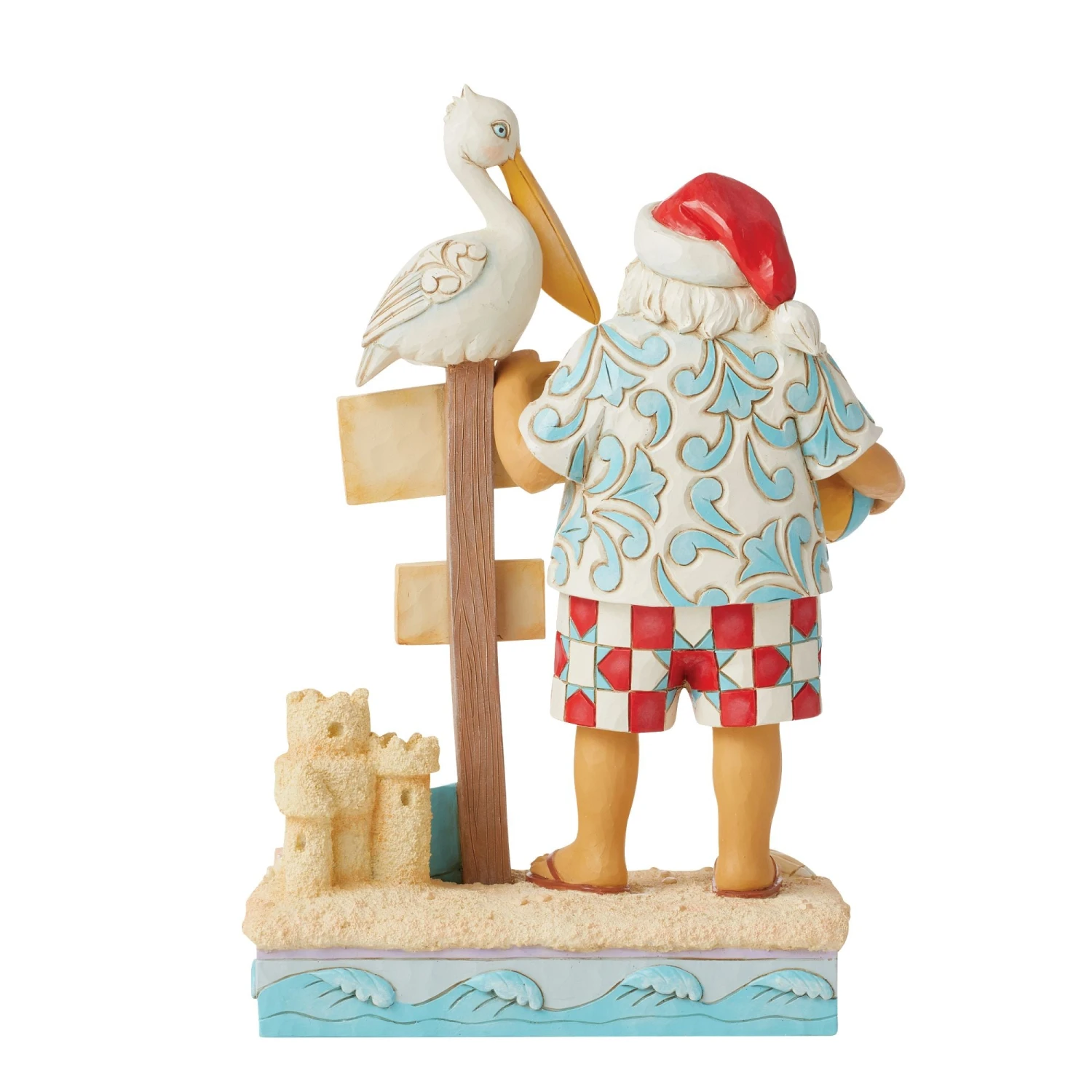 Enesco Gift Santa With Signs And Pelican(Santa With Signs And Pelican) 3 Enesco Gift Santa With Signs And Pelican(Santa With Signs And Pelican) - Image 3