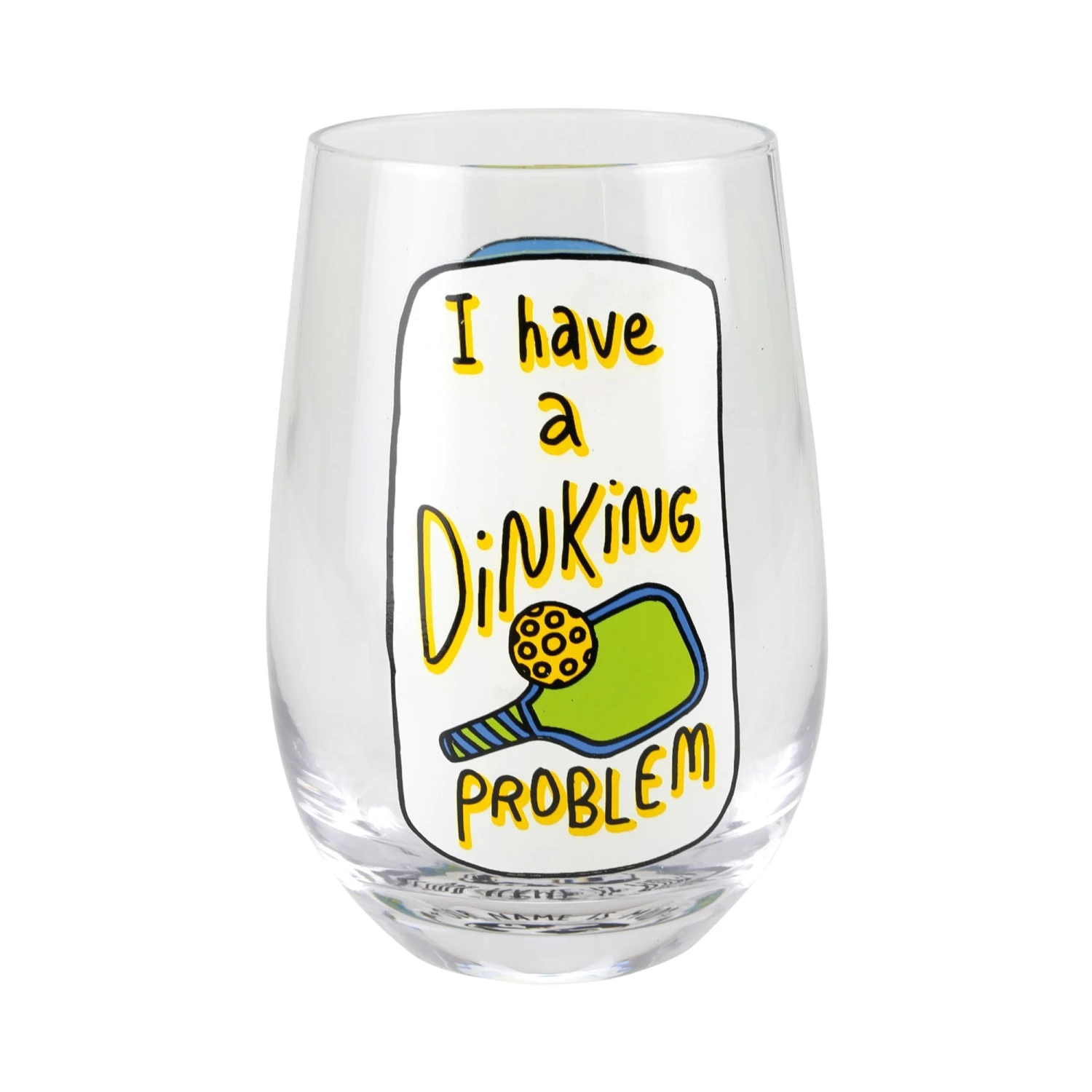 Enesco Gift Dinking Problem Stemless Glass(Dinking Problem Stemless Glass) 1 Enesco Gift Dinking Problem Stemless Glass(Dinking Problem Stemless Glass)